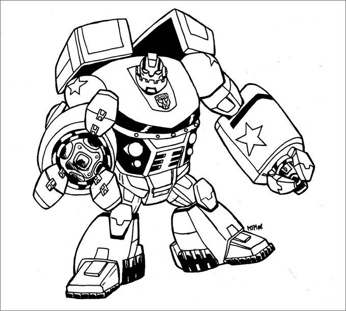 680x613 Remarkable Transformer Coloring Pages To Print Transformers Best