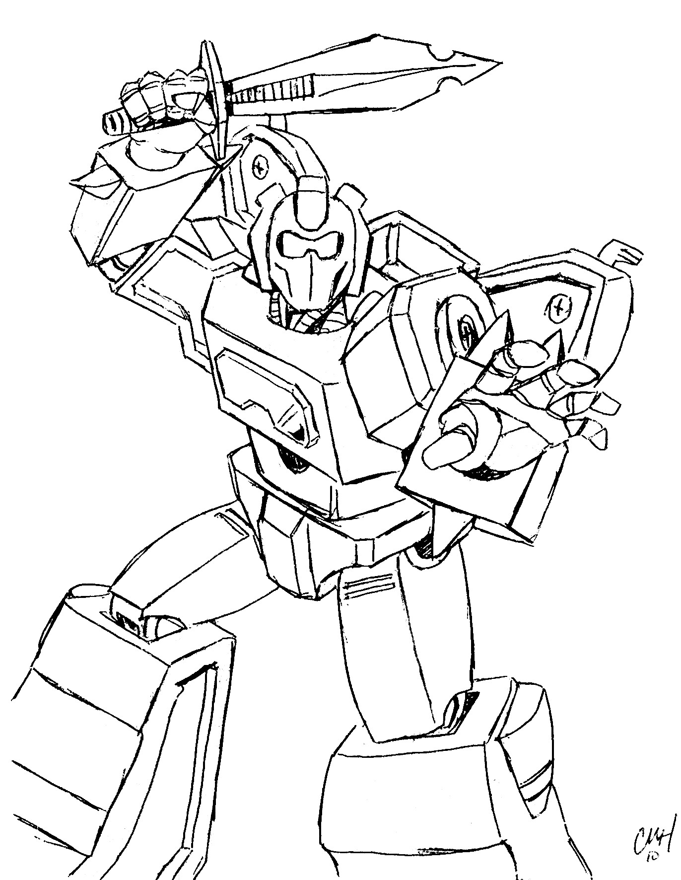 Free Printable Transformer Coloring Pages at GetColorings.com | Free ...