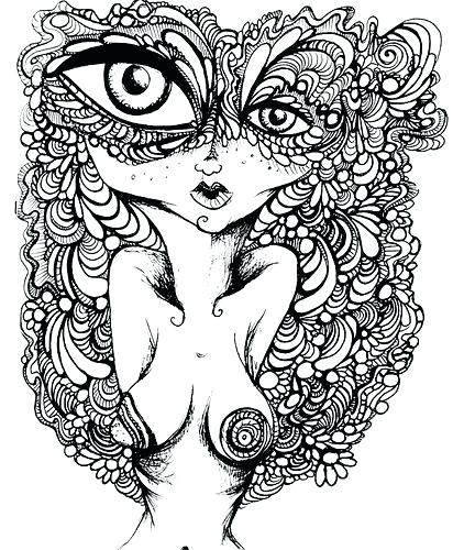 Trippy Coloring Pages Trippy Weed Coloring Page Free Printable 412x500 Trippy Coloring Pages Trippy Weed Coloring Page Free Printable