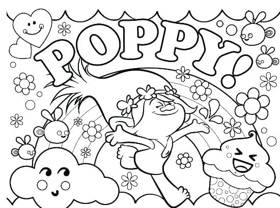Trolls Coloring Pages Poppy Free Printable Or Trolls Coloring 550x409 Trolls Coloring Pages Poppy Free Printable Or Trolls Coloring
