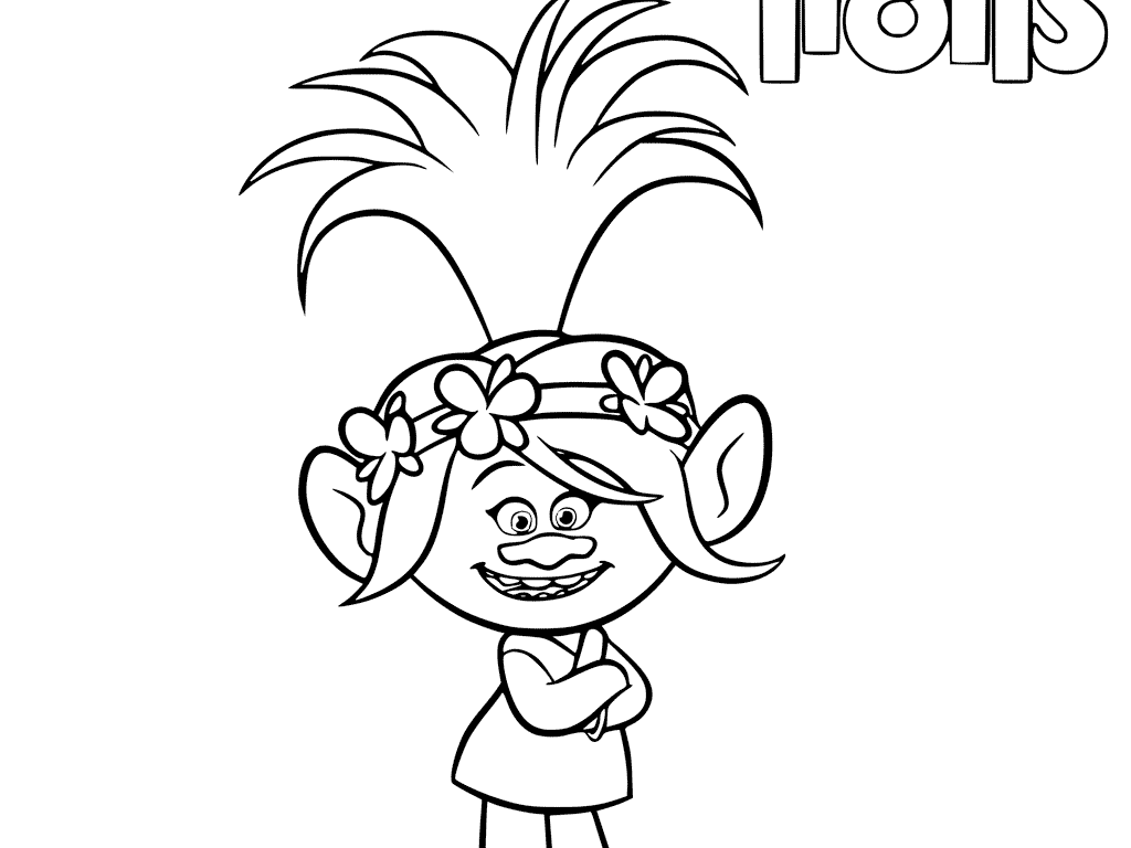Trolls Coloring Sheets And Printable Poppy Free From Page Cartoons 1024x768 Trolls Coloring Sheets And Printable Poppy Free From Page Cartoons