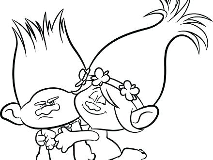 Trolls Printable Coloring Pages Together With Trolls Coloring Page 440x330 Trolls Printable Coloring Pages Together With Trolls Coloring Page