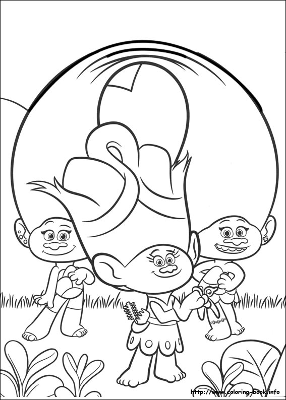 Trolls Coloring Pages On Coloring 567x794 Trolls Coloring Pages On Coloring