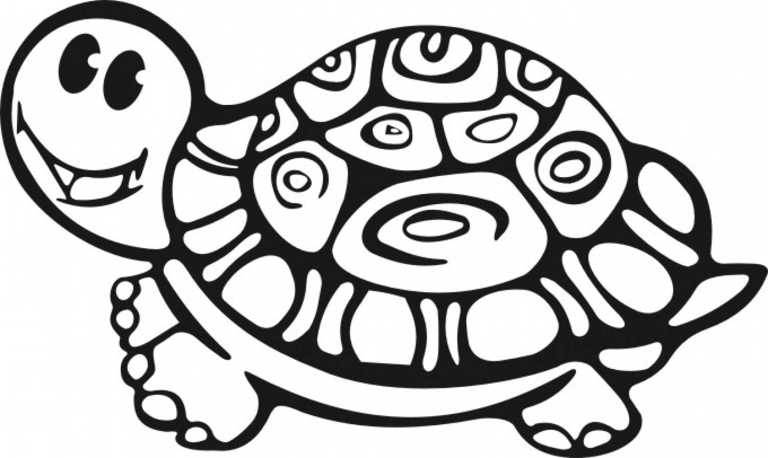 Turtle Coloring Pages 1500x895 Turtle Coloring Pages