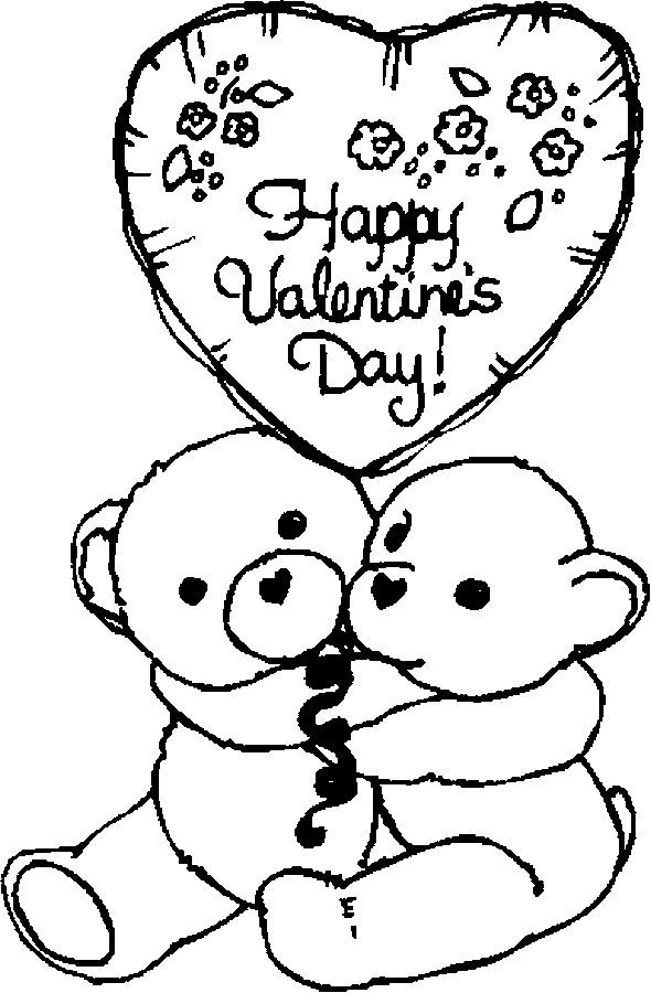 590x900 Top 74 Valentines Coloring Pages