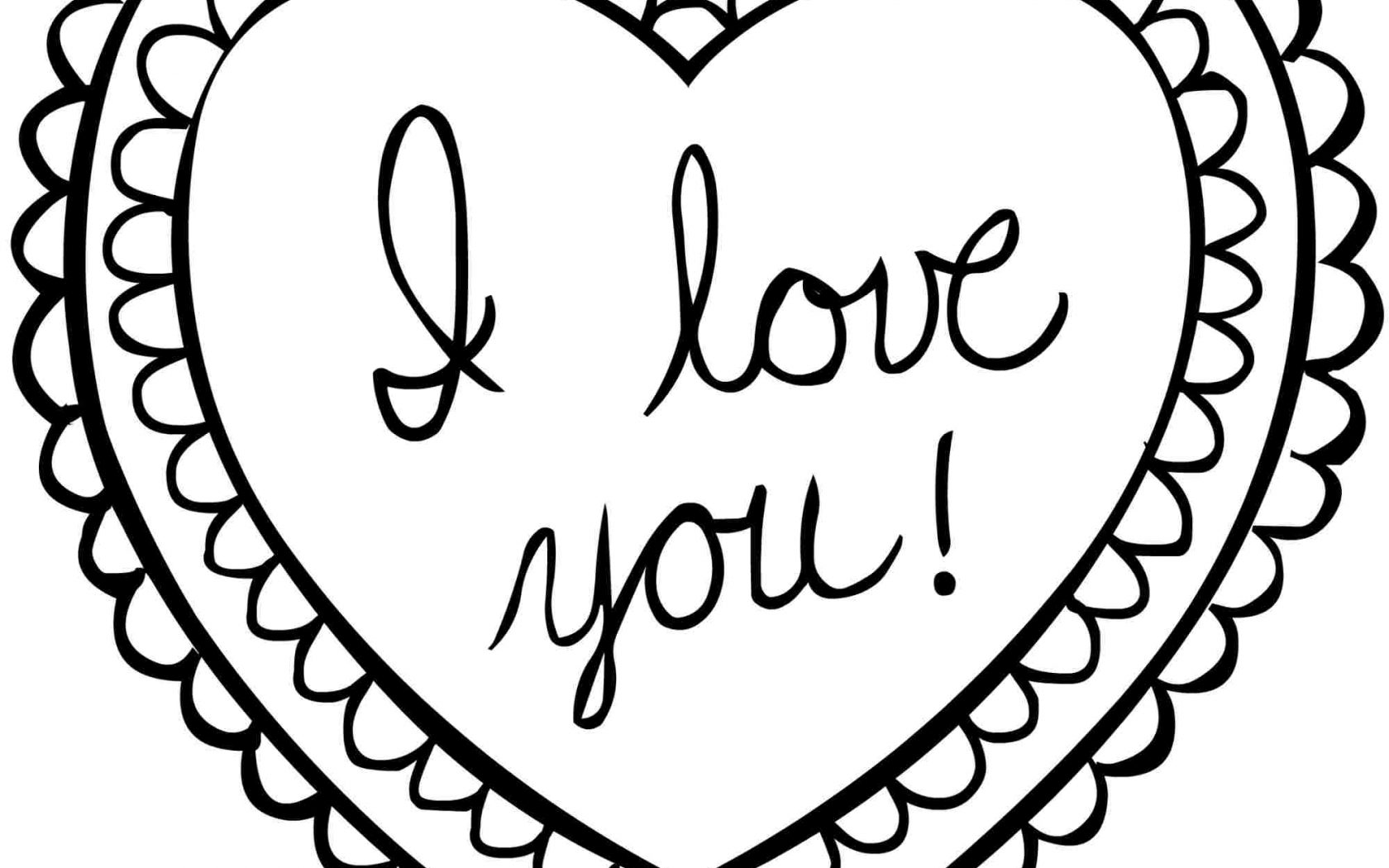 1680x1050 Valentines Day Coloring Book Page Disney Princess Free Printable