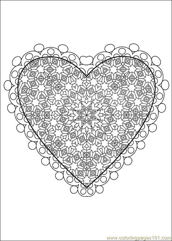 567x794 Difficult Level Mandala Coloring Pages Free Printable Coloring