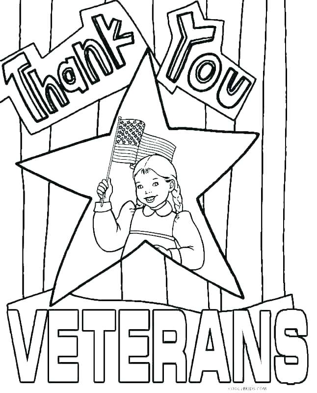 646x800 Veterans Coloring Pages To Print Simple Veterans Day Coloring