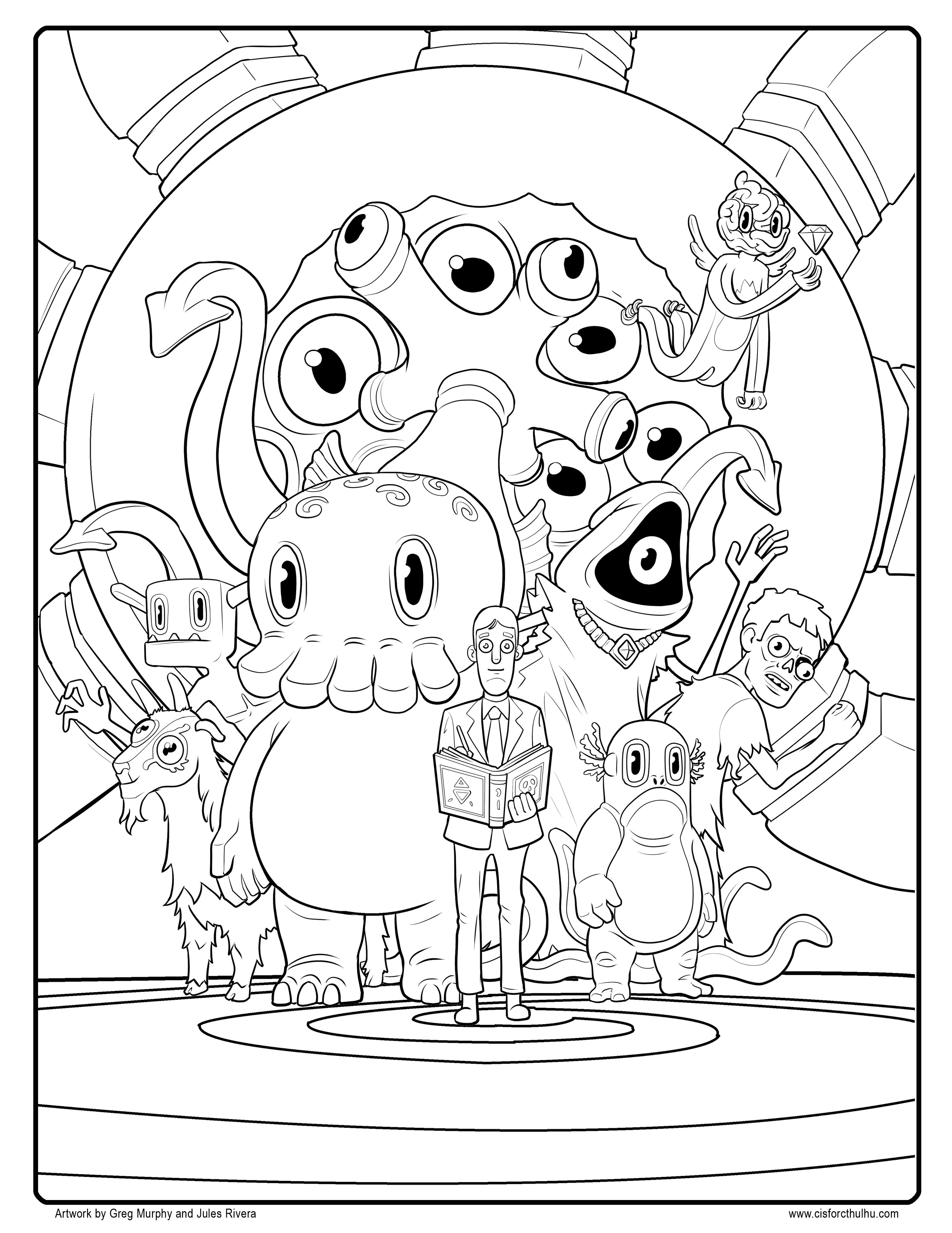 New Free C Is For Cthulhu Coloring Sheet Cool Thulhu Free 2975x3850 New Free C Is For Cthulhu Coloring Sheet Cool Thulhu Free