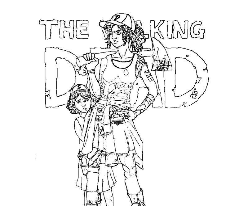 Walking Dead Coloring Pages The Walking Dead Coloring Page 800x667 Walking Dead Coloring Pages The Walking Dead Coloring Page