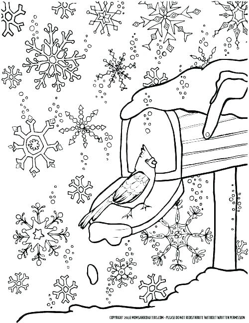 Free Printable Winter Coloring Pages at GetColorings.com | Free
