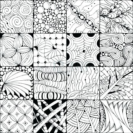 Zentangle Coloring Pages Free Coloring Book Hand Drawn Background 450x450 Zentangle Coloring Pages Free Coloring Book Hand Drawn Background