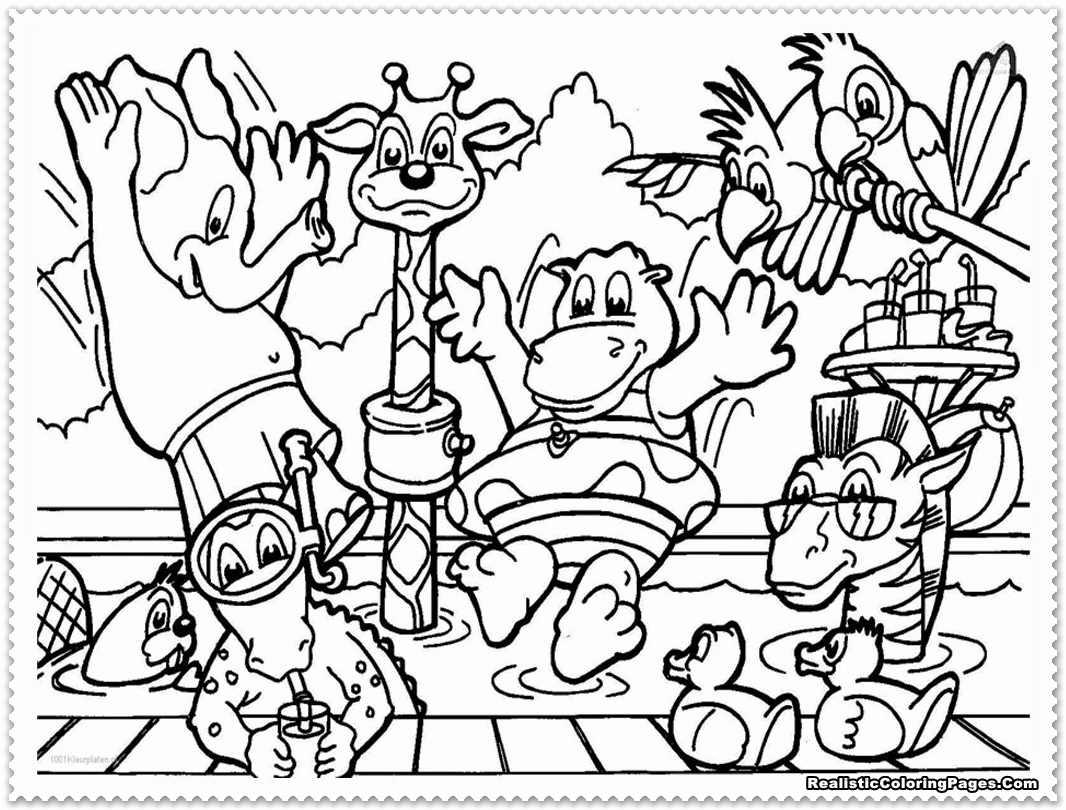 1066x810 Advanced Animal Coloring Pages Awesome 28 Zoo Animals Coloring