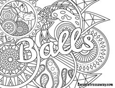 Free Printable Coloring Pages For Adults Swear Words 236x182 Free Printable Coloring Pages For Adults Swear Words