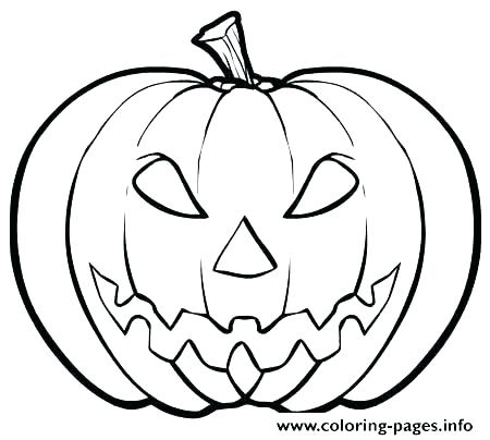 Coloring Pages Halloween Scary Pumpkin Coloring Pages 450x404 Coloring Pages Halloween Scary Pumpkin Coloring Pages
