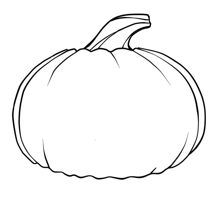 Free Printable Pumpkin Coloring Pages 736x736 Free Printable Pumpkin Coloring Pages