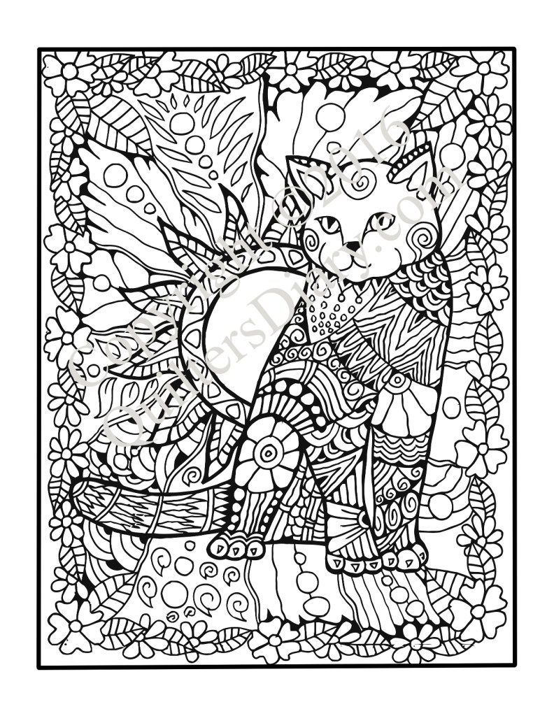 Cats Amp Quilts Coloring Book Cats + Dogs Coloring Pages 792x1024 Cats Amp Quilts Coloring Book Cats + Dogs Coloring Pages