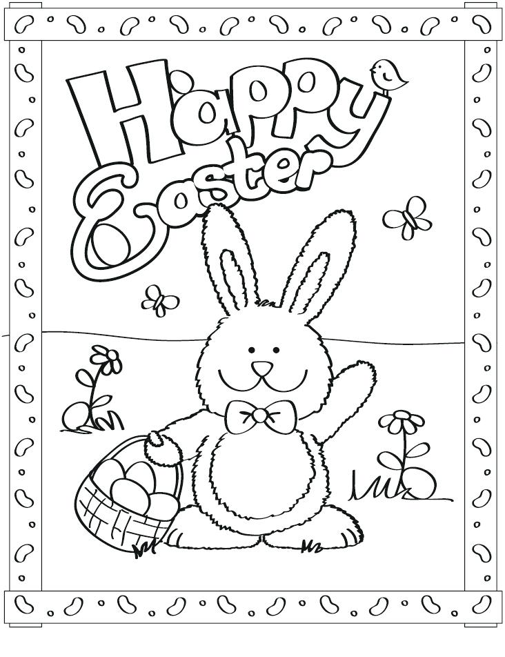 732x952 Cute Easter Bunny Coloring Pages Cute Bunny Colouring Pages Bunny