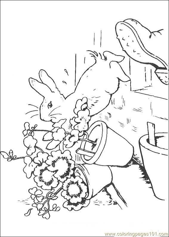 567x794 Peter Rabbit Coloring Pages Free Printable Coloring Page Peter