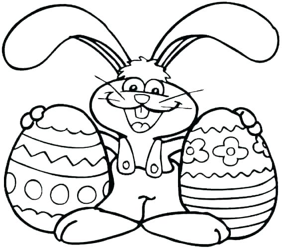 567x500 Free Bunny Coloring Pages