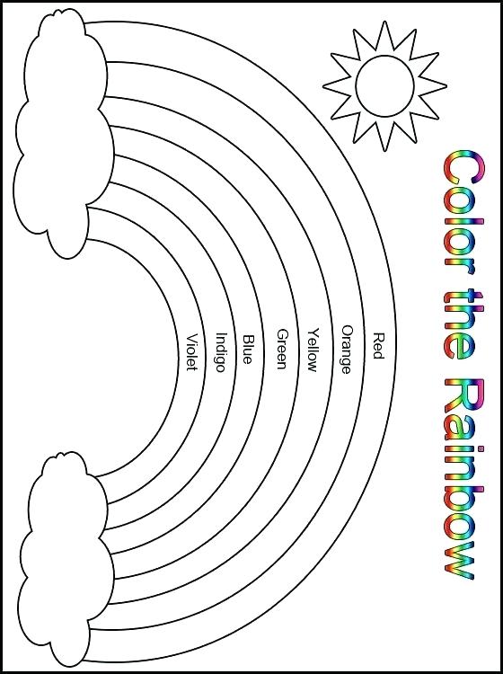 Free Rainbow Coloring Pages Plus The Rainbow Fish Coloring Page 560x750 Free Rainbow Coloring Pages Plus The Rainbow Fish Coloring Page