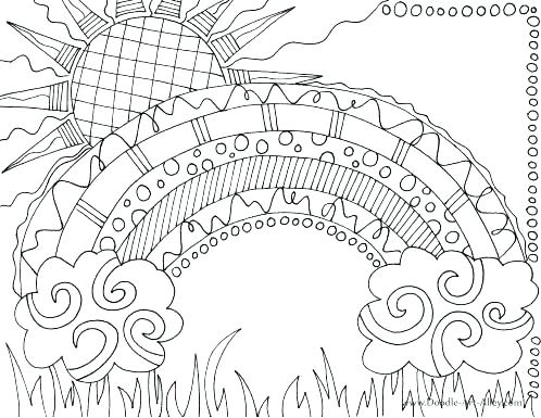 Free Rainbow Coloring Pages Rainbow Coloring Pages Rainbow 498x385 Free Rainbow Coloring Pages Rainbow Coloring Pages Rainbow