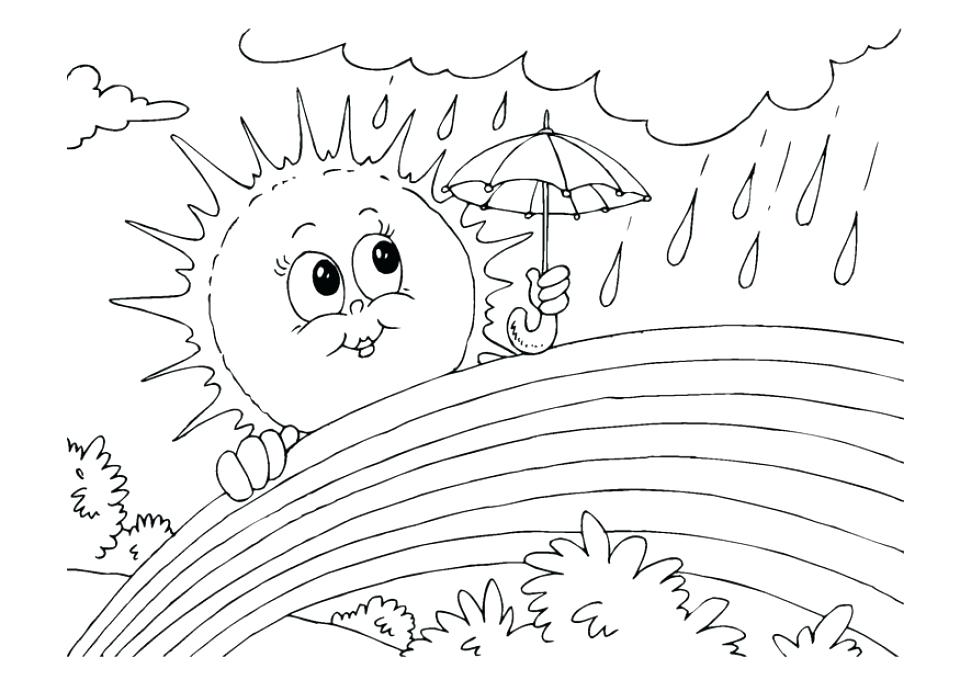 Big Printable Pictures Of Rainbows Free Rainbow Coloring Pages 960x680 Big Printable Pictures Of Rainbows Free Rainbow Coloring Pages