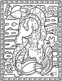 Free Rainforest Coloring Pages 212x275 Free Rainforest Coloring Pages