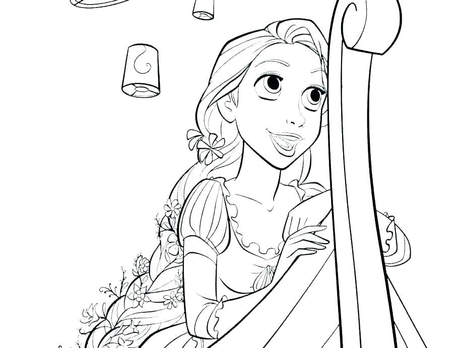 921x691 Rapunzel Coloring Pages Fairy Tale Coloring Page Disney Baby