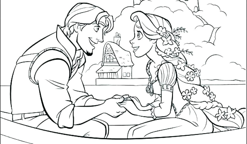 1024x600 Coloring Pages Printable Free Tangled Coloring Page Coloring Pages