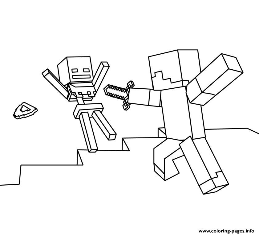 Roblox Vs Minecraft Coloring Pages Printable 841x766 Roblox Vs Minecraft Coloring Pages Printable
