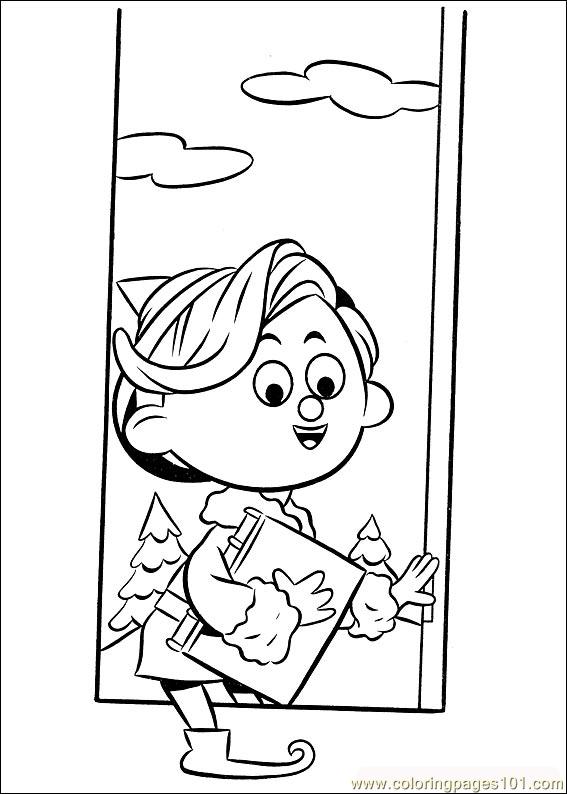Rudolph 24 Coloring Page 567x794 Rudolph 24 Coloring Page