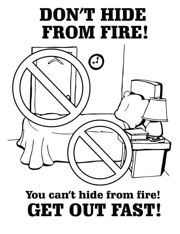 Fire Safety Coloring Pages Safety Coloring Sheets Free Popular 618x800 Fire Safety Coloring Pages Safety Coloring Sheets Free Popular