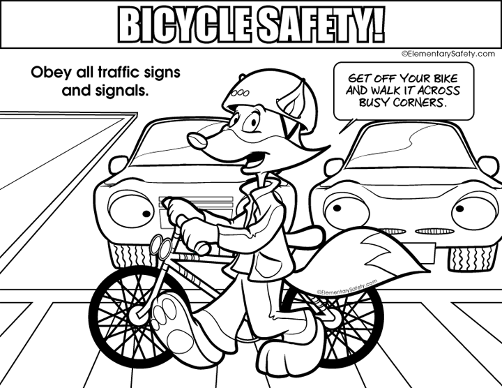 Safety Coloring Pages 720x556 Safety Coloring Pages