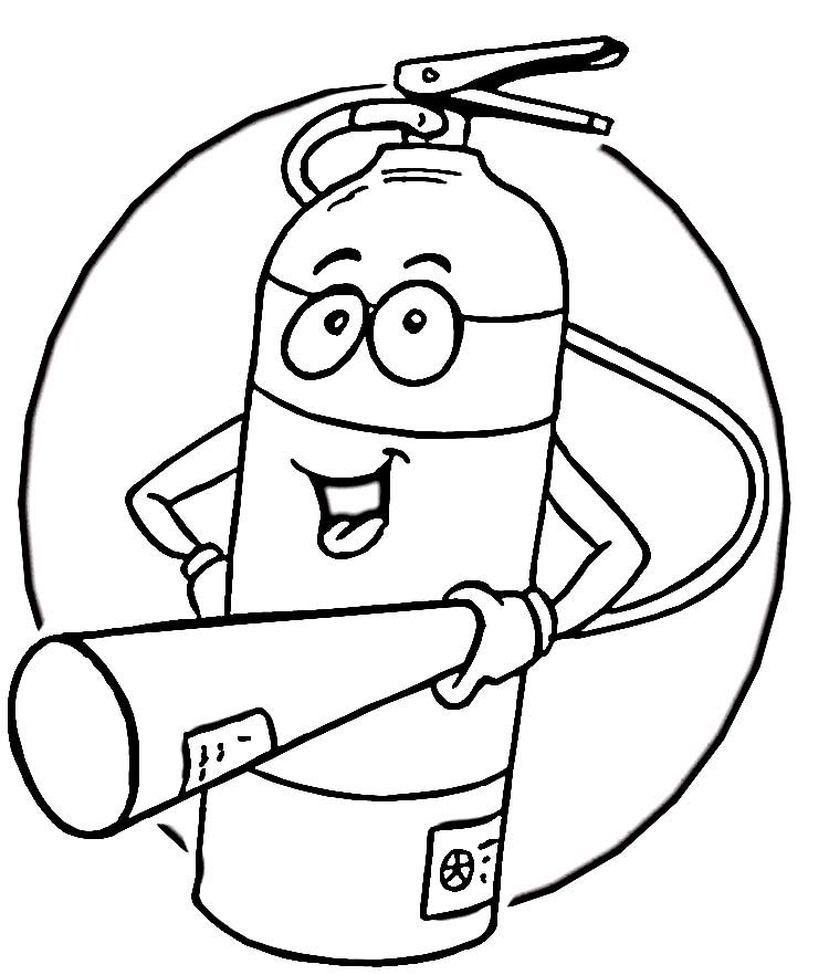Safety Coloring Pages 750x882 Safety Coloring Pages