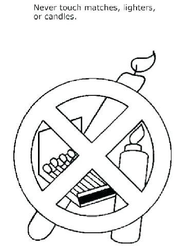 Fire Safety Coloring Pages 370x480 Fire Safety Coloring Pages