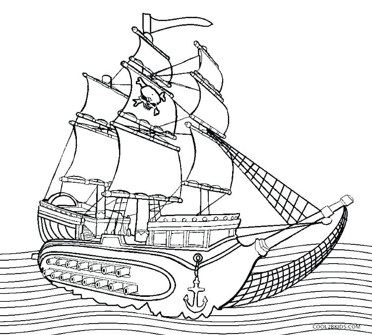 750x676 Printable Boat Coloring Pages For Kids Boat Coloring Pages