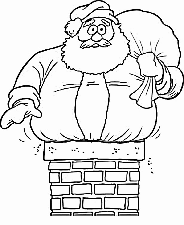 Santa Claus Coloring Pages Free Printable Santa Claus Coloring 781x951 Santa Claus Coloring Pages Free Printable Santa Claus Coloring