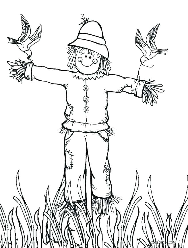 Happy Thanksgiving Scarecrow Coloring Page For Kids Happy Free 655x864 Happy Thanksgiving Scarecrow Coloring Page For Kids Happy Free