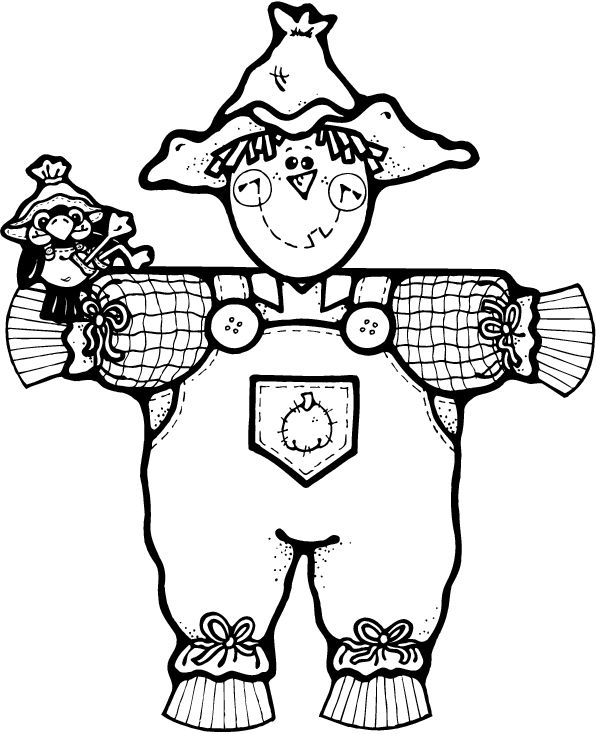 Halloween Scarecrow Coloring Pages Best 25 Scarecrow Coloring 596x734 Halloween Scarecrow Coloring Pages Best 25 Scarecrow Coloring
