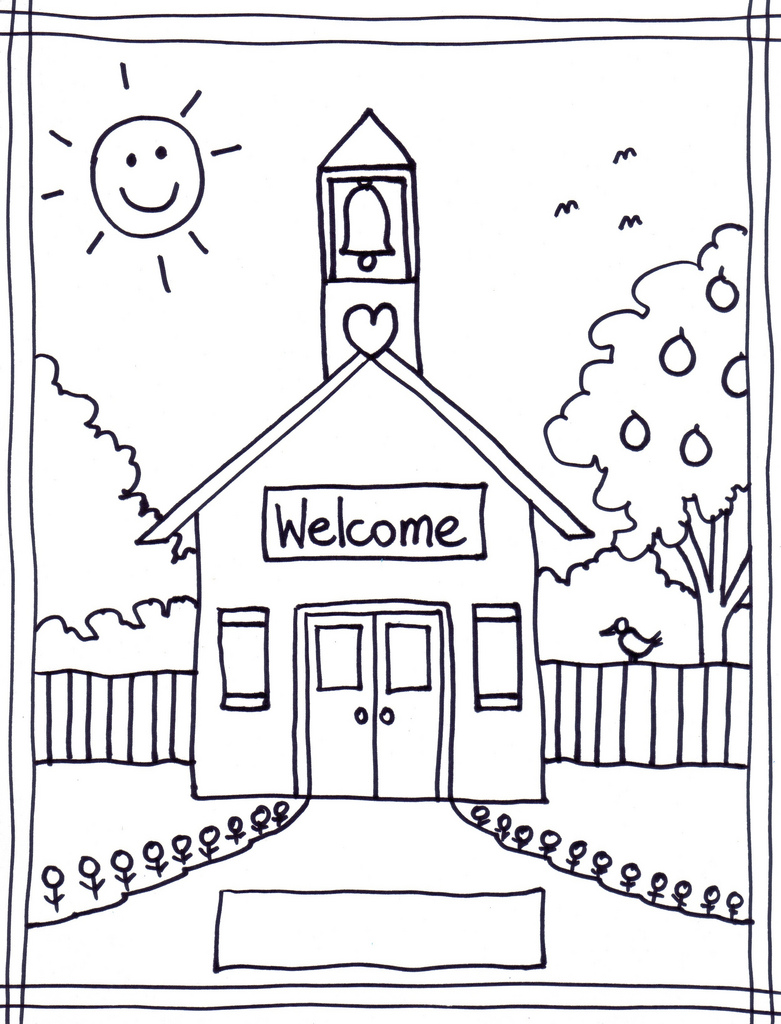 School Coloring Pages To Download And Print For Free 781x1024 School Coloring Pages To Download And Print For Free