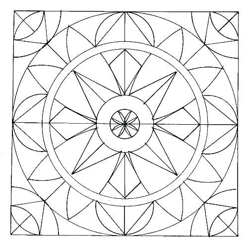 500x493 Free Printable Geometric Shapes Coloring Pages Shape This Is