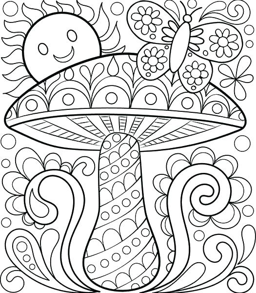 525x600 Basic Coloring Pages Delighted Simple Coloring Page Flowers Images