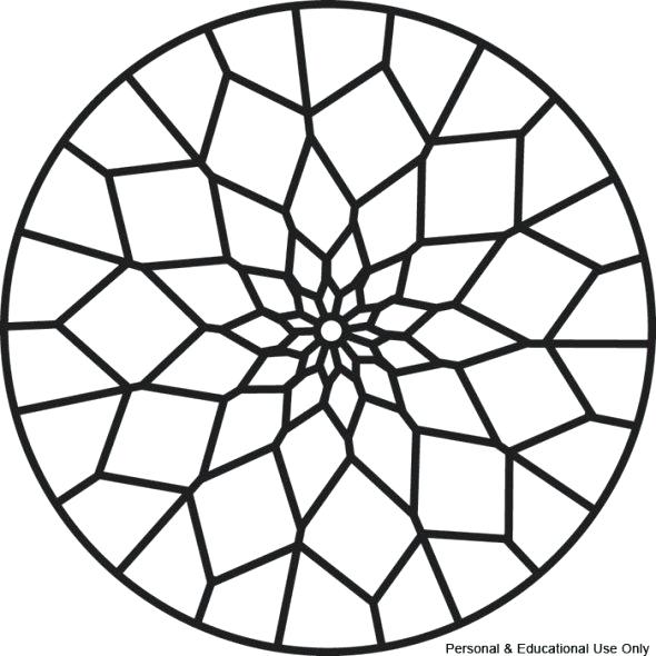 590x590 Free Simple Coloring Pages Free Simple Mandala Coloring Pages Free