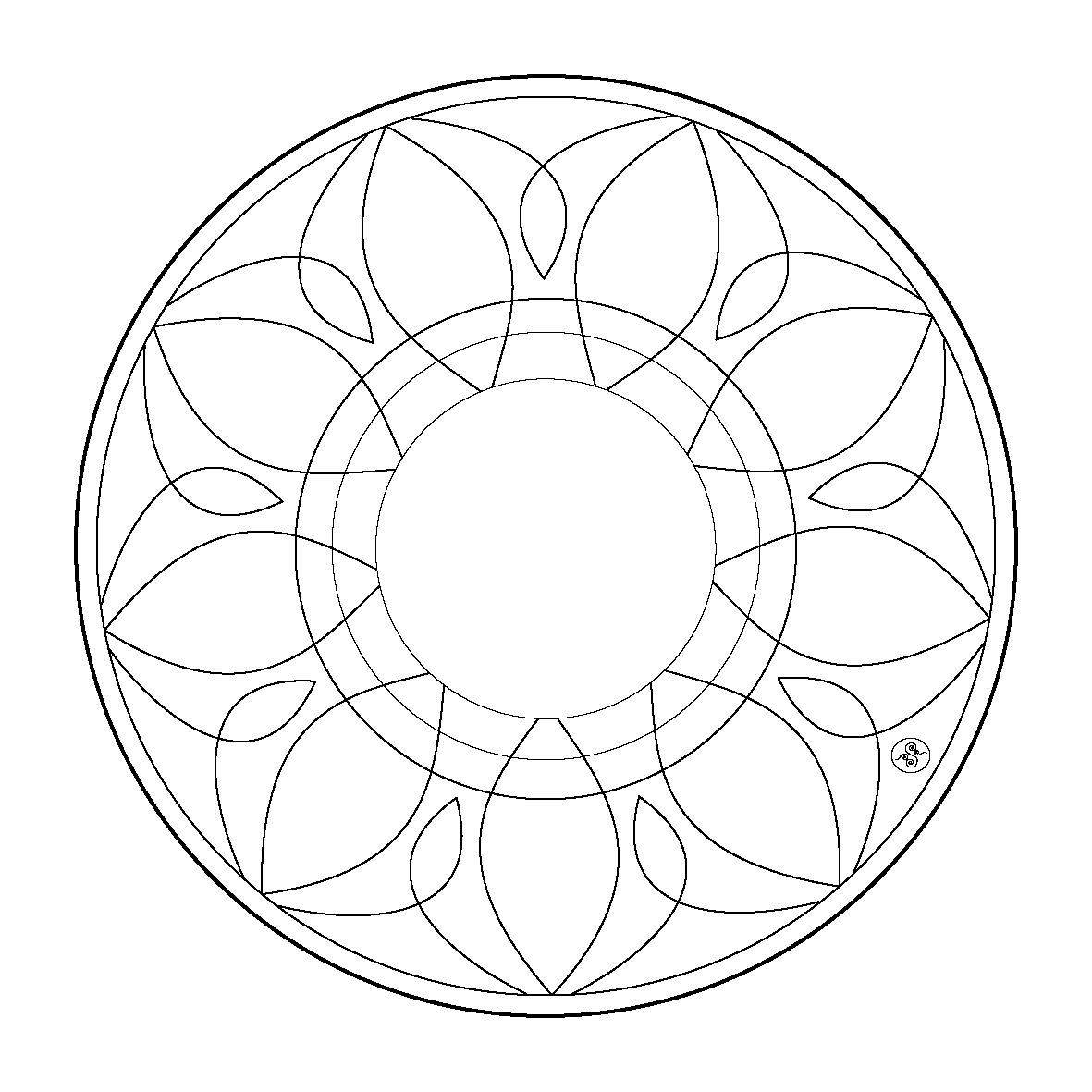1181x1181 Mandala Coloring Pages Free Coloring Pages
