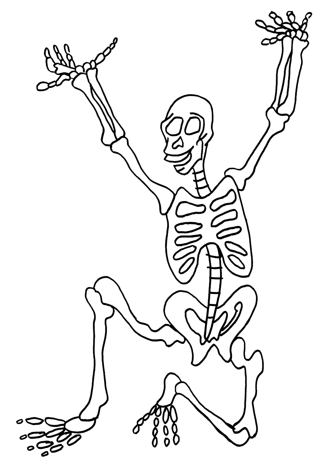 1050x1490 Children Coloring Pages Beautiful Free Printable Skeleton Coloring