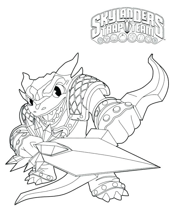 Skylanders Coloring Pictures To Color Coloring Pages Trap Team 593x766 Skylanders Coloring Pictures To Color Coloring Pages Trap Team