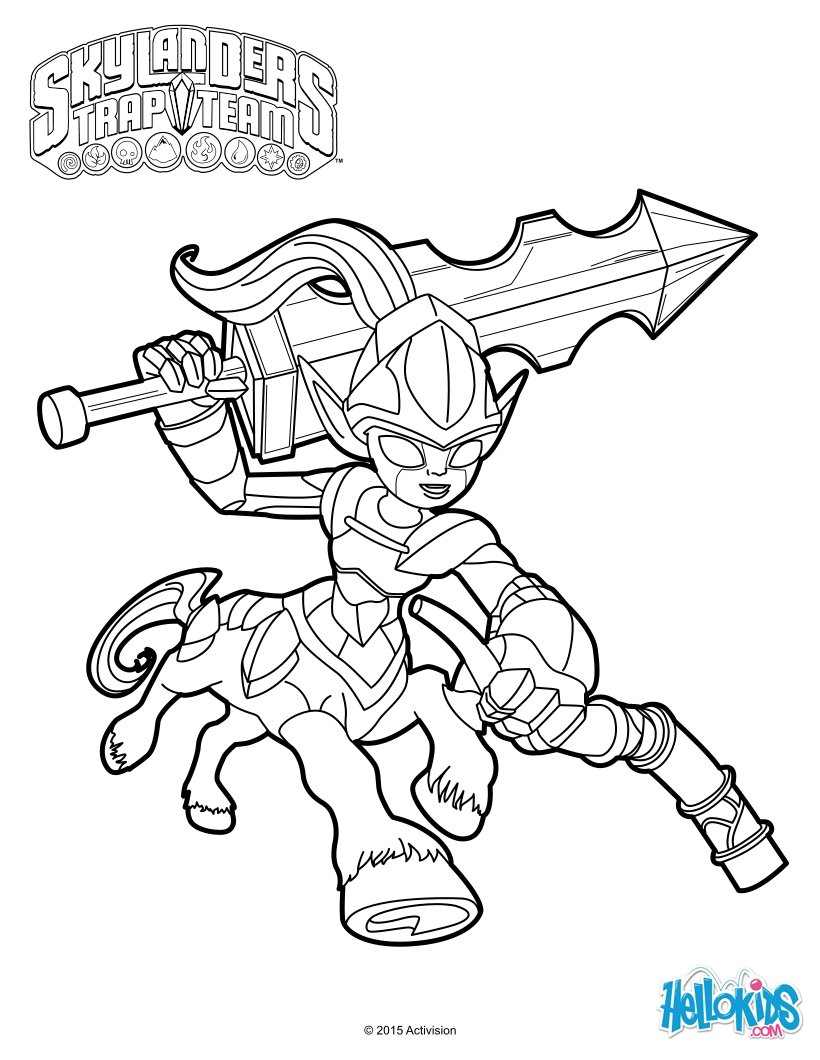 Skylanders Trap Team Coloring Pages 820x1060 Skylanders Trap Team Coloring Pages