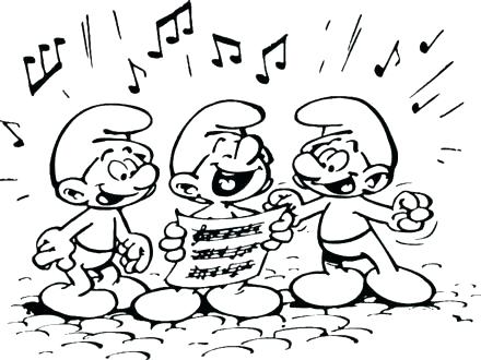 440x330 Papa Smurf Coloring Page S S Papa Smurf Coloring Pages Free