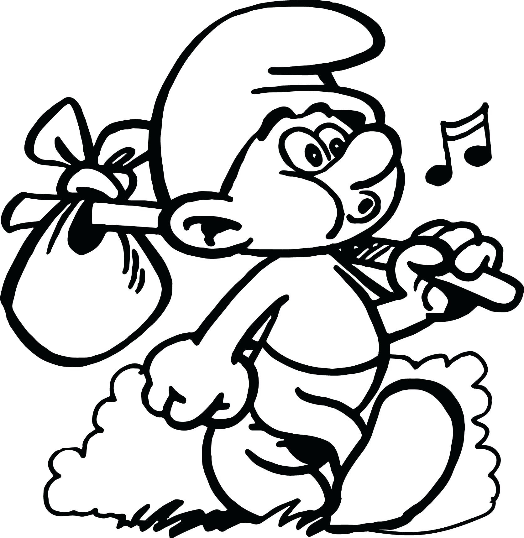 Smurfs Smurfette Coloring Pages Coloring Pages